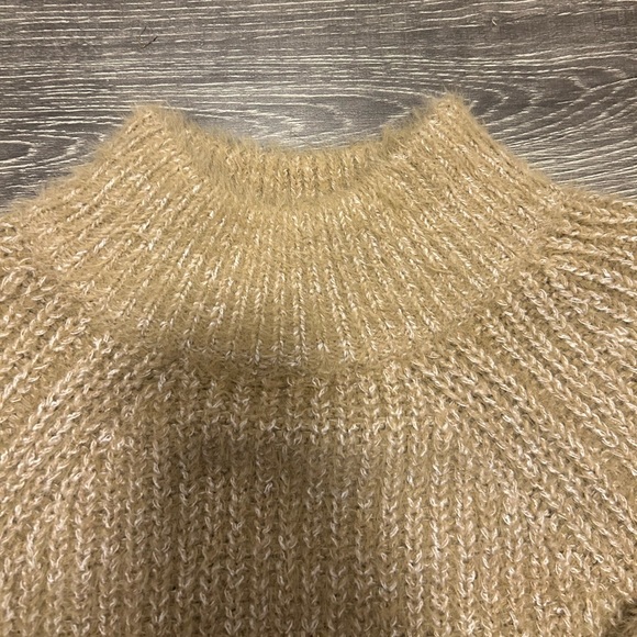 Anthropologie x Sunday in Brooklyn | Chunky Ribbed Mockneck Sweater | Size XS - Picture 3 of 7